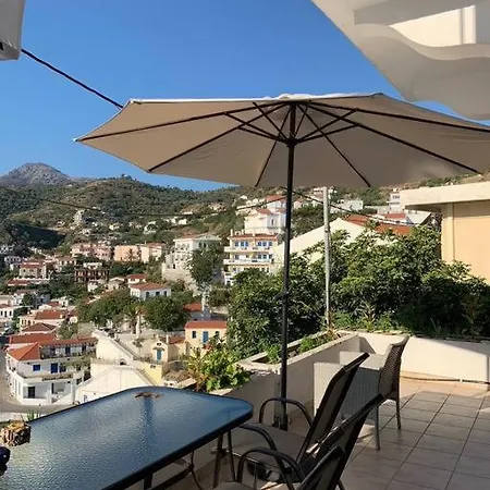 Evdilos' Balcony Exterior photo